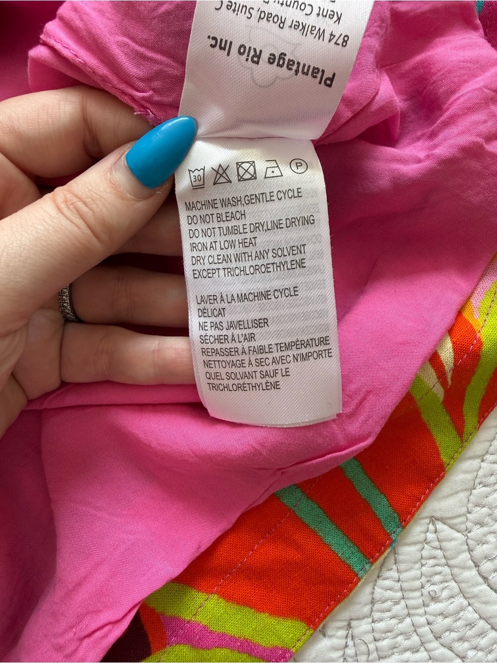 NWT - Farm Rio - Garden Mini Dress - Pink/Rose - Picture 8 of 14